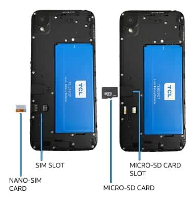 tracfone tcl sim card removal